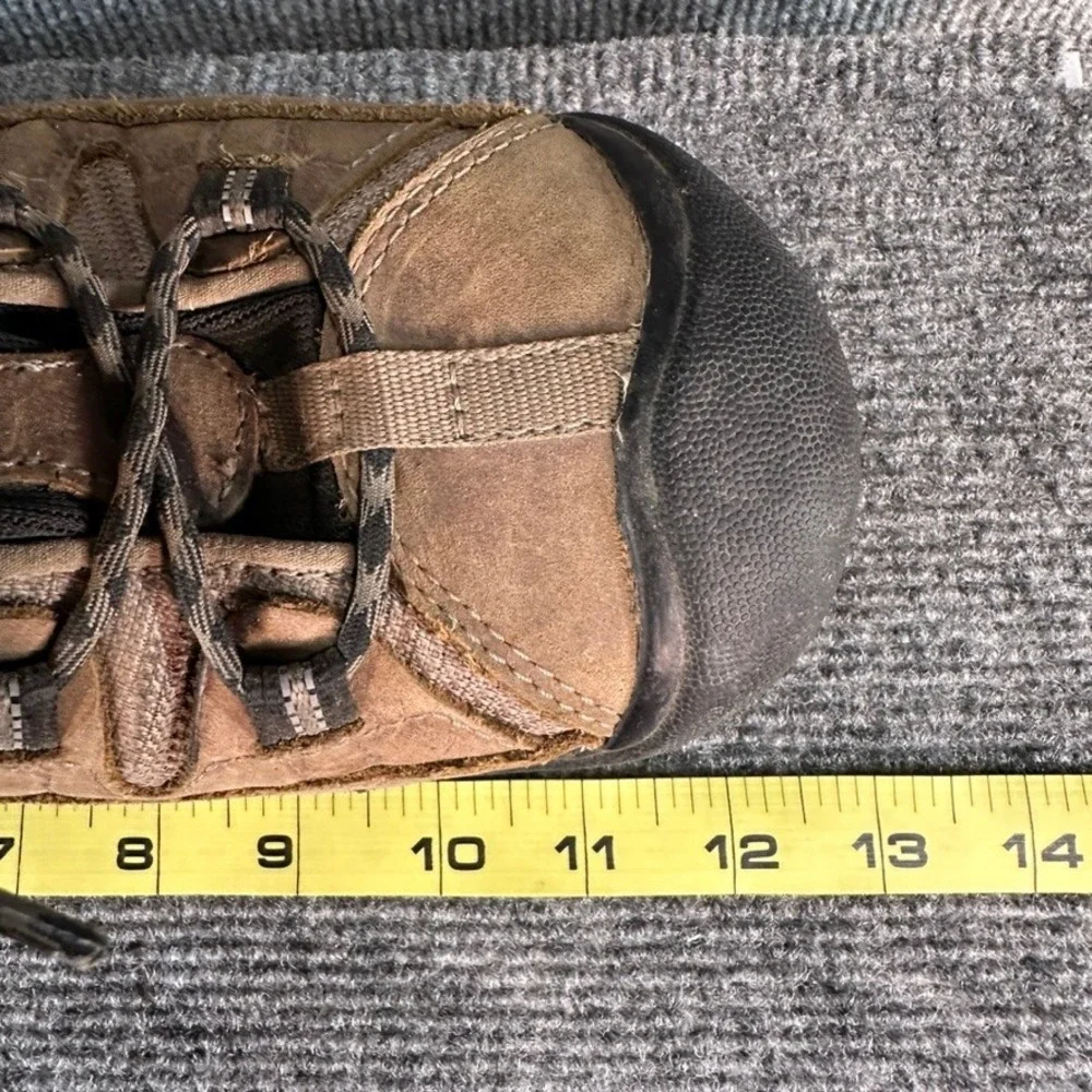 Keen Targhee II Waterproof Mid Hiking Boots Brown Leather Mens 13 1008417
